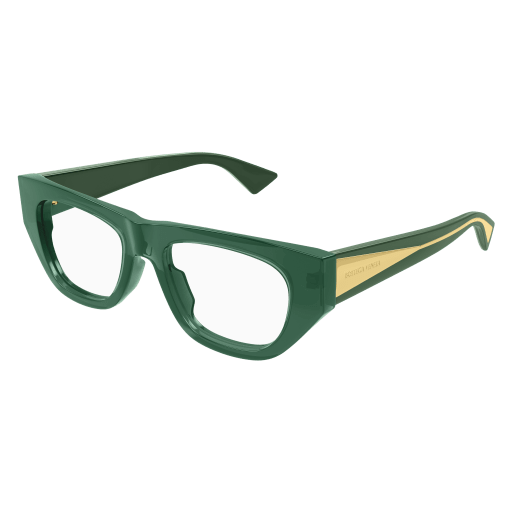 Bottega-Veneta BV1279O Eyeglasses 003 GREEN 51mm