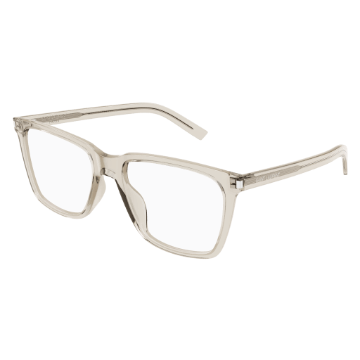 Saint-Laurent SL 717 SLIM Eyeglasses 004 BEIGE 54mm