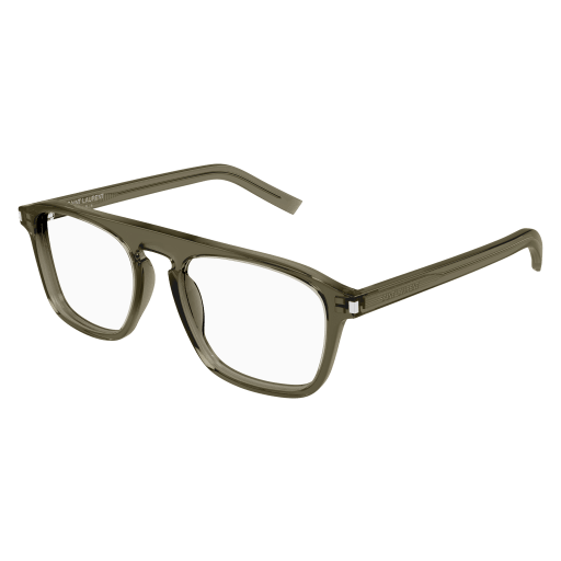 Saint-Laurent SL 157 Eyeglasses 006 BROWN 52mm