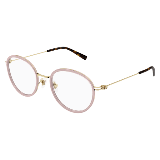 Gucci GG1851OA Eyeglasses 008 PINK 50mm