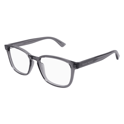 Alexander-McQueen AM0462O Eyeglasses 003 GREY 53mm