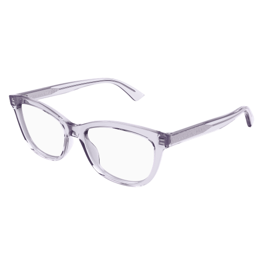 Alexander-McQueen AM0461O Eyeglasses 005 VIOLET 53mm