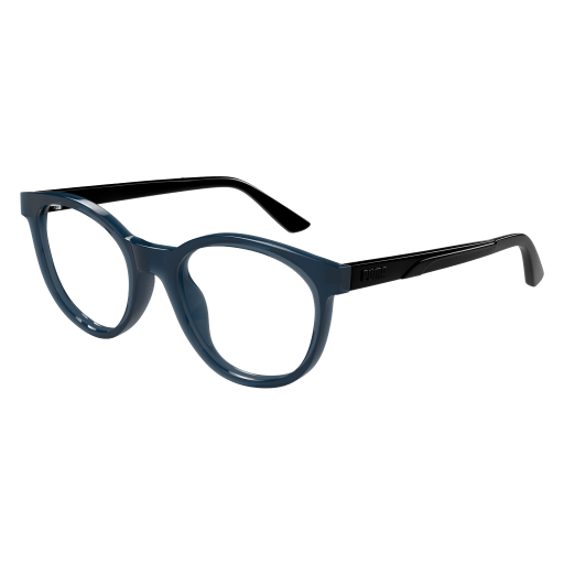 Puma PJ0078O Eyeglasses 004 BLUE 48mm