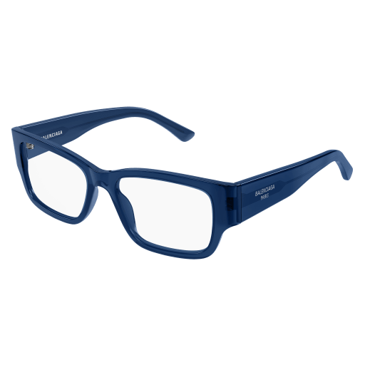 Balenciaga BB0371O Eyeglasses 003 BLUE 53mm
