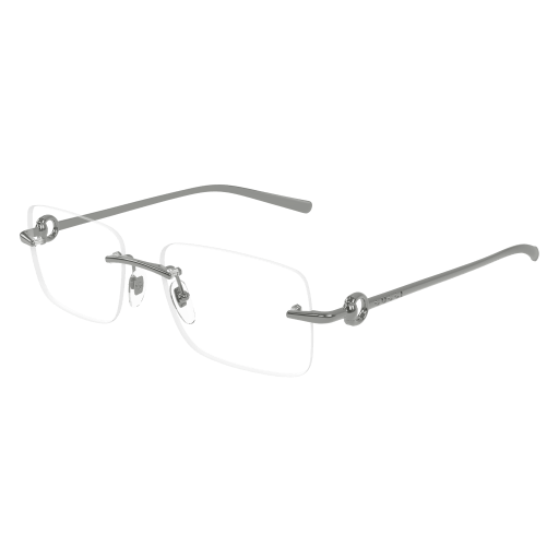 Gucci GG1703O Eyeglasses 001 GUNMETAL 55mm