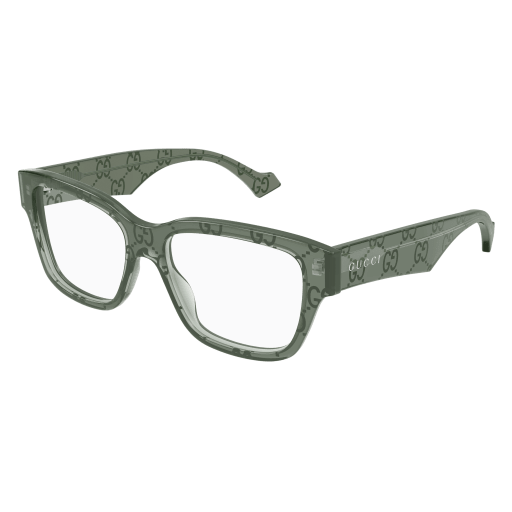 Gucci GG1428O Eyeglasses 012 GREEN 55mm