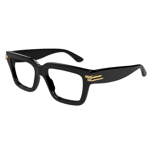 Bottega-Veneta BV1324O Eyeglasses 001 BLACK 53mm