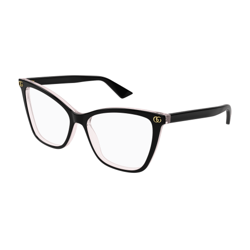 Gucci GG1817O Eyeglasses 003 BLACK 55mm