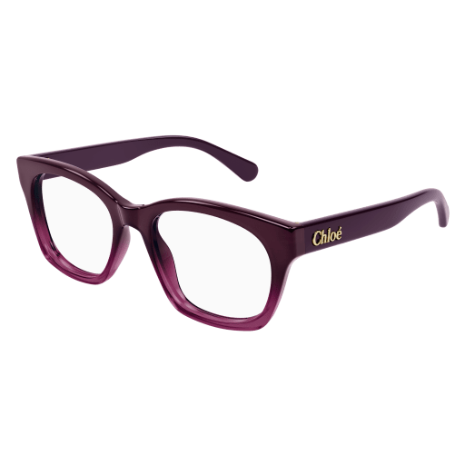 Chloé CH0244O Eyeglasses 007 BURGUNDY 52mm