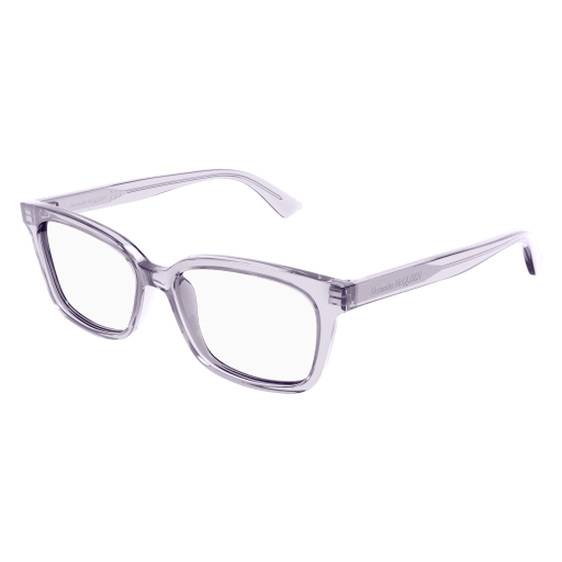 Alexander-McQueen AM0464O Eyeglasses 005 VIOLET 52mm