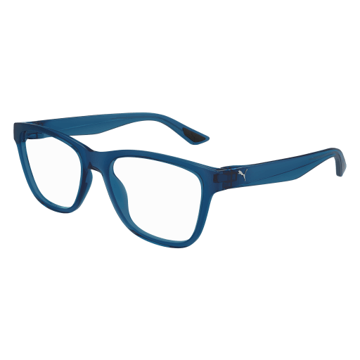 Puma PU0485O Eyeglasses 009 BLUE 57mm