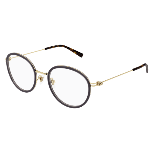 Gucci GG1851OA Eyeglasses 007 BROWN 50mm