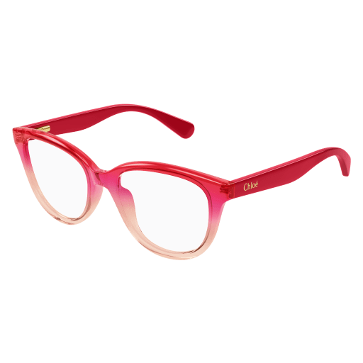 Chloé CC0021O Eyeglasses 005 RED 47mm