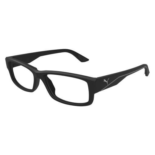 Puma PU0440O Eyeglasses 002 BLACK 57mm