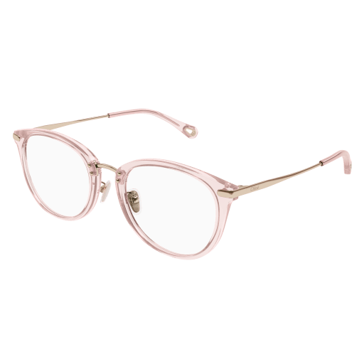 Chloé CH0248OA Eyeglasses 002 PINK 53mm