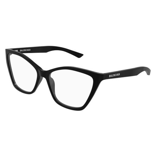 Balenciaga BB0405O Eyeglasses 001 BLACK 57mm