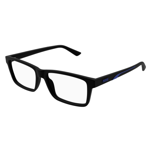 Puma PU0471O Eyeglasses 007 BLACK 58mm
