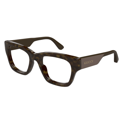 Gucci GG1669O Eyeglasses 008 HAVANA 52mm