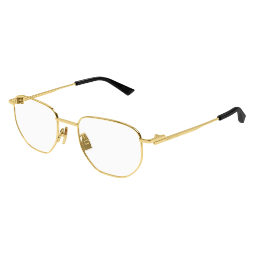 Bottega-Veneta BV1301O Eyeglasses 001 GOLD 50mm