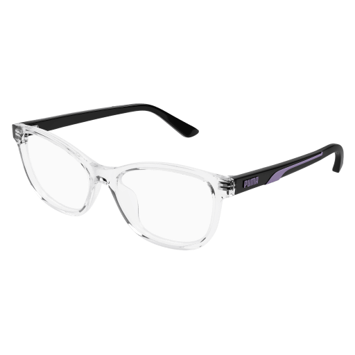 Puma PJ0077O Eyeglasses 003 CRYSTAL 50mm