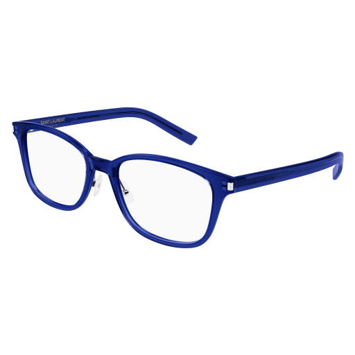 Saint-Laurent SL 288/J SLIM Eyeglasses 003 BLUE 53mm