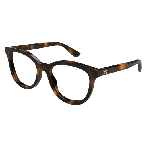 Gucci GG1687O Eyeglasses 002 HAVANA 52mm