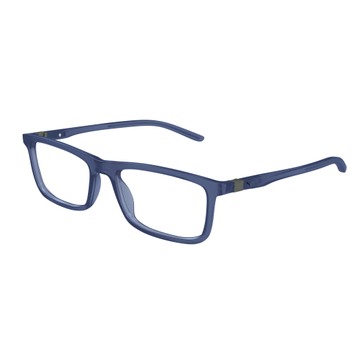 Puma PU0491O Eyeglasses 004 BLUE 56mm