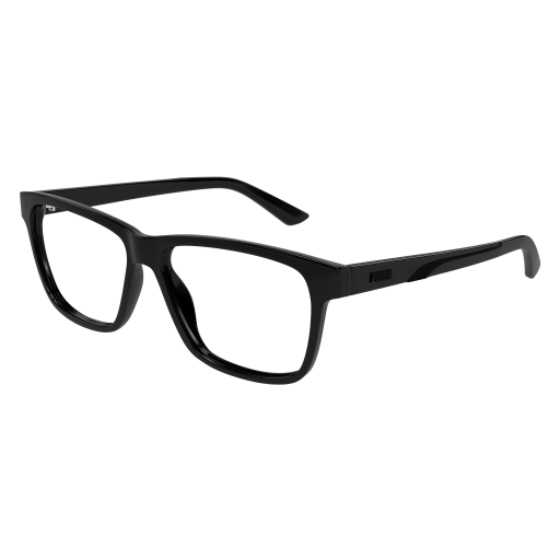 Puma PU0470O Eyeglasses 001 BLACK 57mm