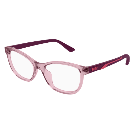 Puma PJ0077O Eyeglasses 004 PINK 50mm