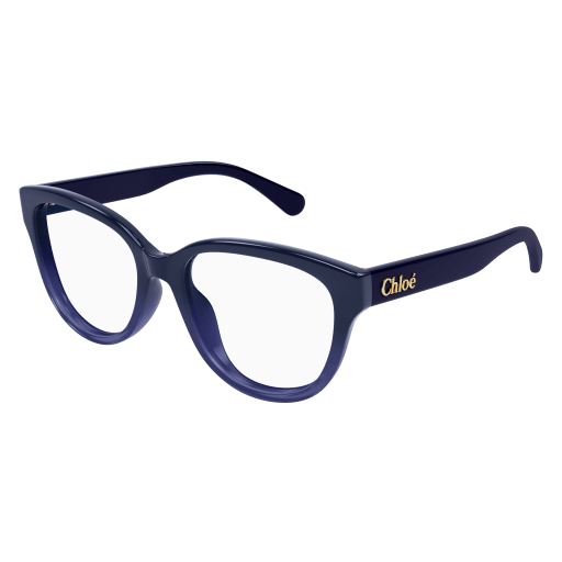 Chloé CH0243O Eyeglasses 004 BLUE 51mm