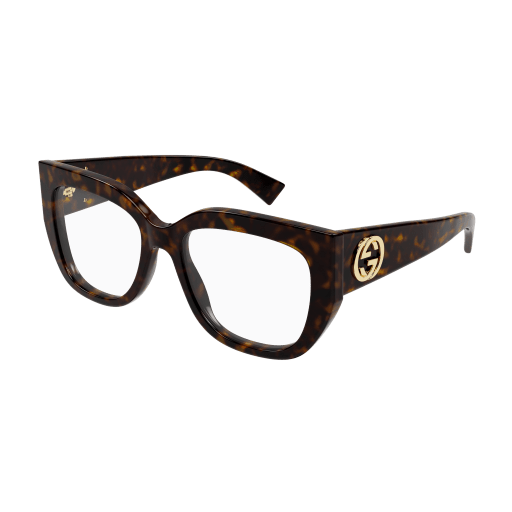 Gucci GG1846O Eyeglasses 002 HAVANA 54mm