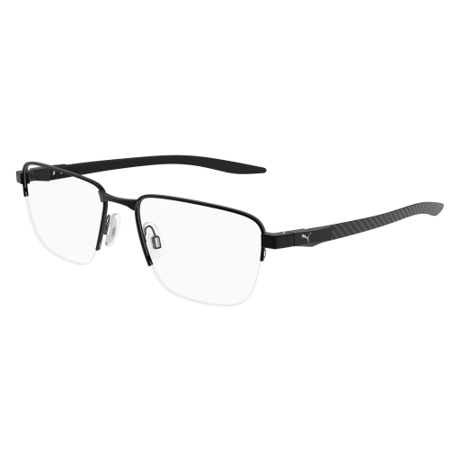 Puma PU0456O Eyeglasses 005 BLACK 57mm