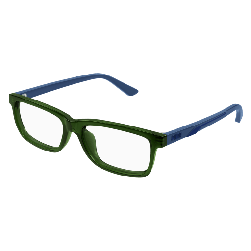 Puma PJ0076O Eyeglasses 005 GREEN 51mm