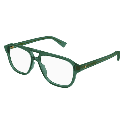 Bottega-Veneta BV1294O Eyeglasses 003 GREEN 56mm