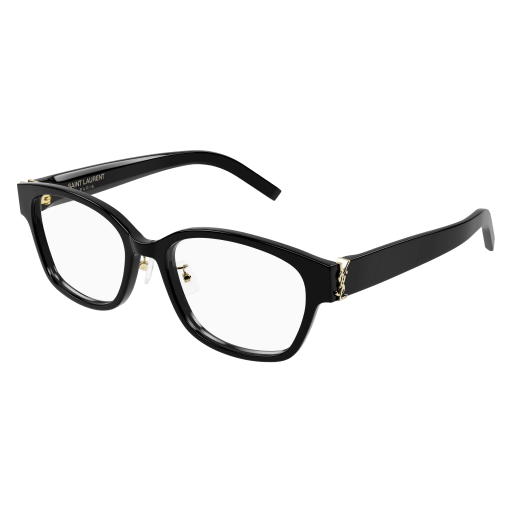 Saint-Laurent SL M33/J Eyeglasses 002 BLACK 53mm