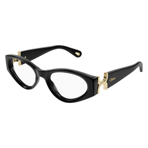 Chloé CH0273O Eyeglasses 001 BLACK 53mm