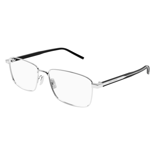 Saint-Laurent SL 666 Eyeglasses 004 SILVER 58mm