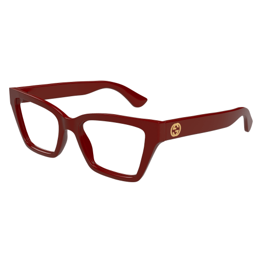 Gucci GG1715O Eyeglasses 003 BURGUNDY 53mm