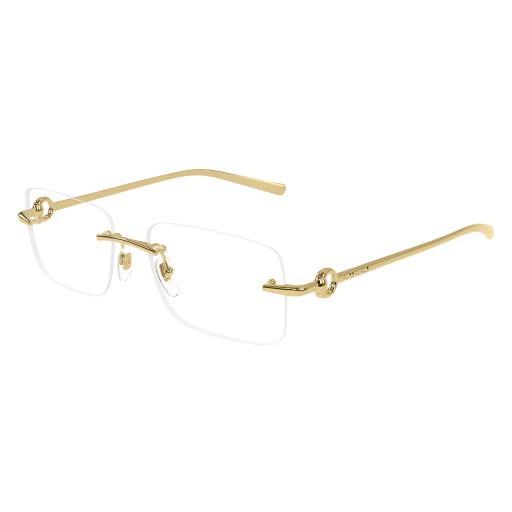 Gucci GG1703O Eyeglasses 003 GOLD 55mm