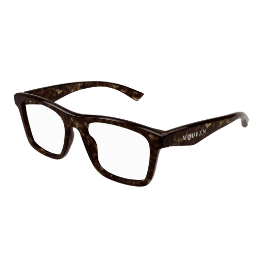 Alexander-McQueen AM0475O Eyeglasses 007 HAVANA 56mm