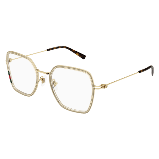Gucci GG1850O Eyeglasses 003 YELLOW 51mm