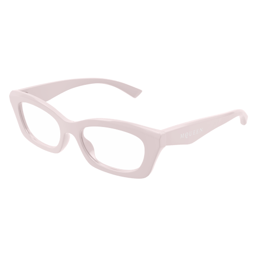 Alexander-McQueen AM0474O Eyeglasses 005 PINK 52mm
