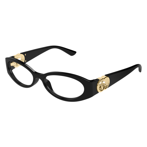 Gucci GG1693O Eyeglasses 001 BLACK 52mm