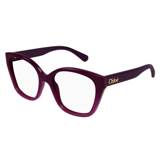 Chloé CH0241O Eyeglasses 003 BURGUNDY 53mm