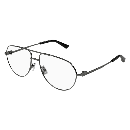 Bottega-Veneta BV1302O Eyeglasses 003 GUNMETAL 57mm