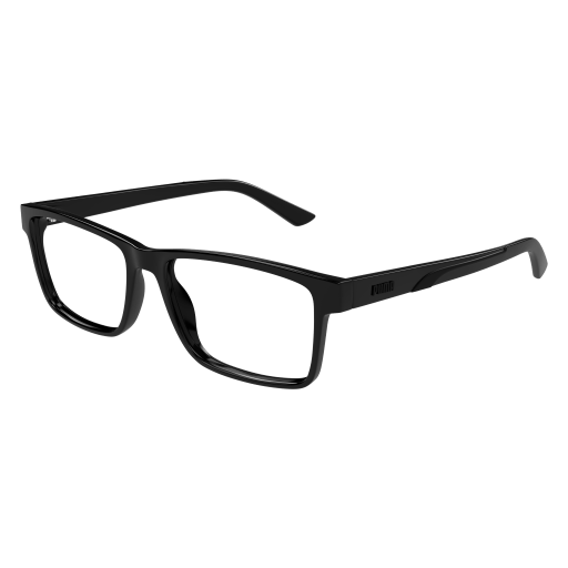 Puma PU0473O Eyeglasses 001 BLACK 56mm
