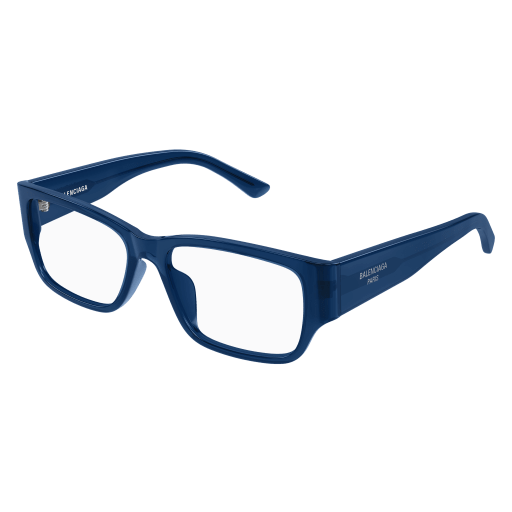 Balenciaga BB0373OK Eyeglasses 003 BLUE 55mm