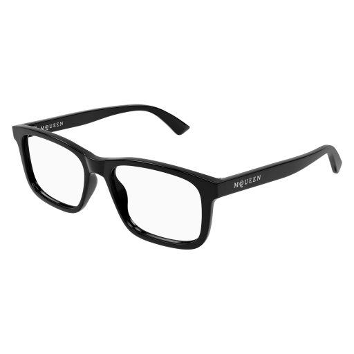 Alexander-McQueen AM0486O Eyeglasses 001 BLACK 54mm