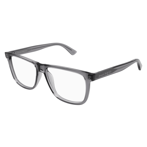 Alexander-McQueen AM0463O Eyeglasses 003 GREY 56mm