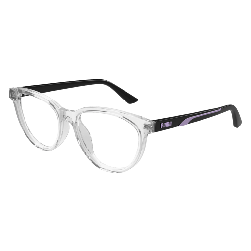 Puma PJ0079O Eyeglasses 003 CRYSTAL 49mm